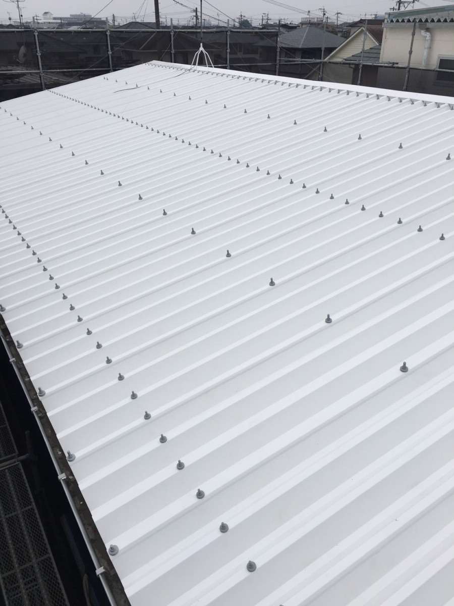 システム建築物 屋根外壁塗装工事【福岡県朝倉市】