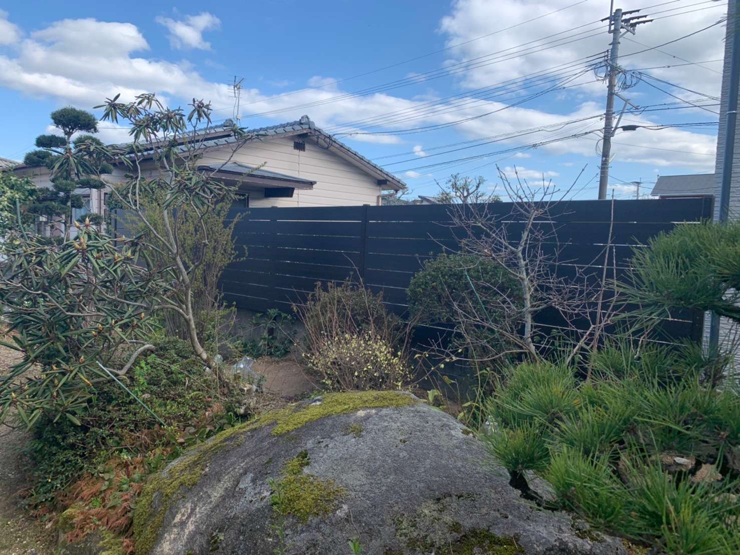 目隠しフェンス取付け【小郡市 EN-BRIDGE（株）】