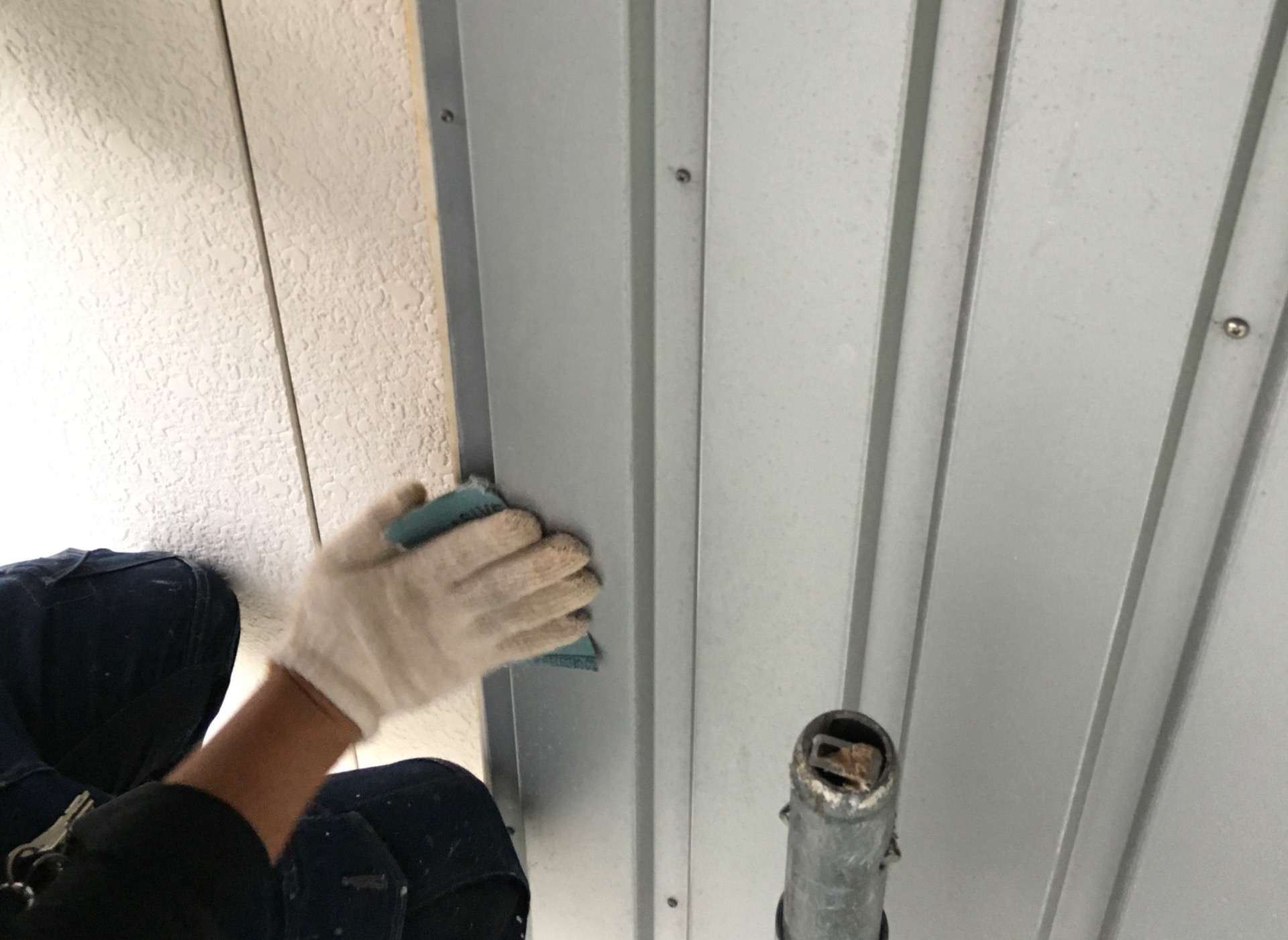 ガルバ鋼板塗装【小郡市 EN-BRIDGE（株）】