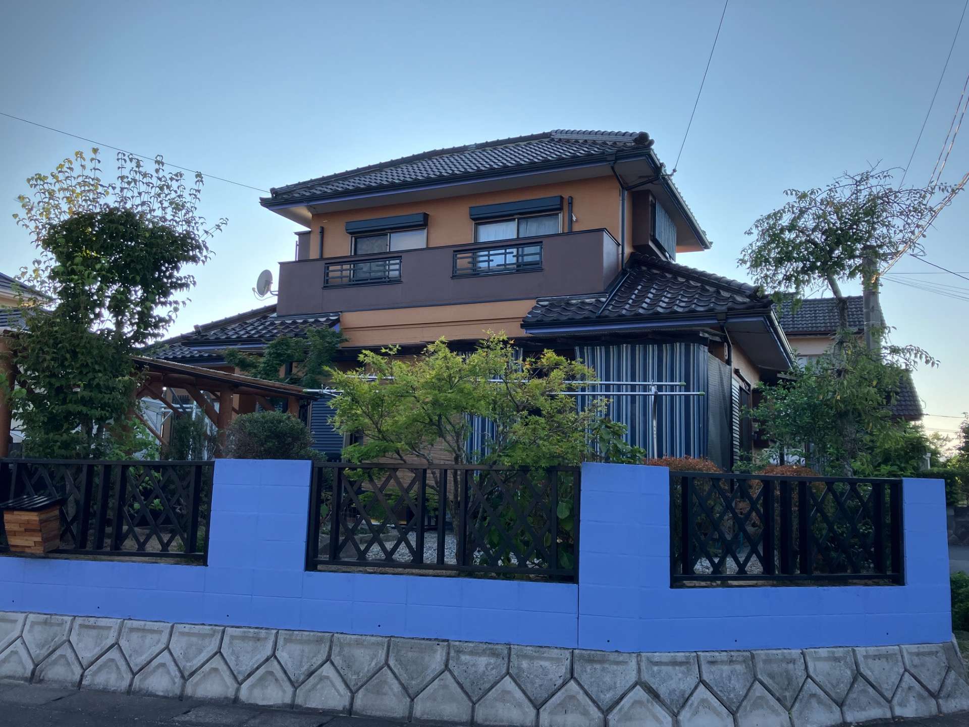 外壁塗装工事【福岡県筑前町】