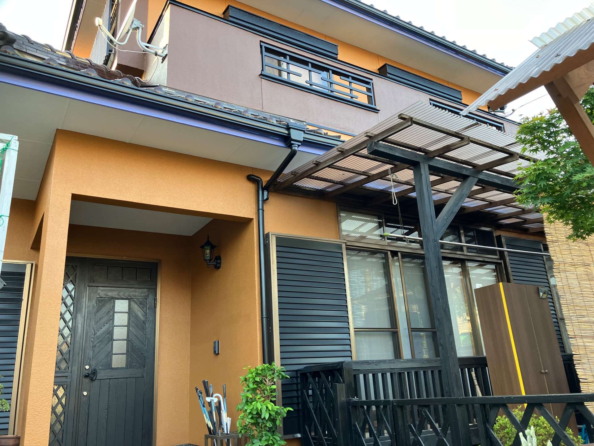 外壁塗装工事【福岡県筑前町】