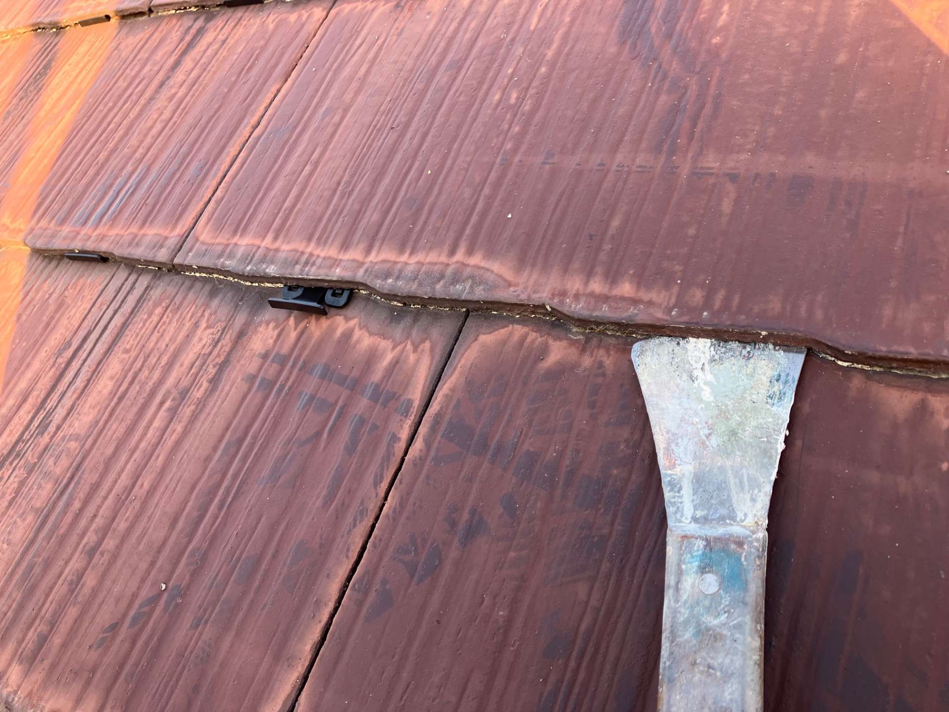 屋根タスペーサー施工【小郡市 EN-BRIDGE（株）】