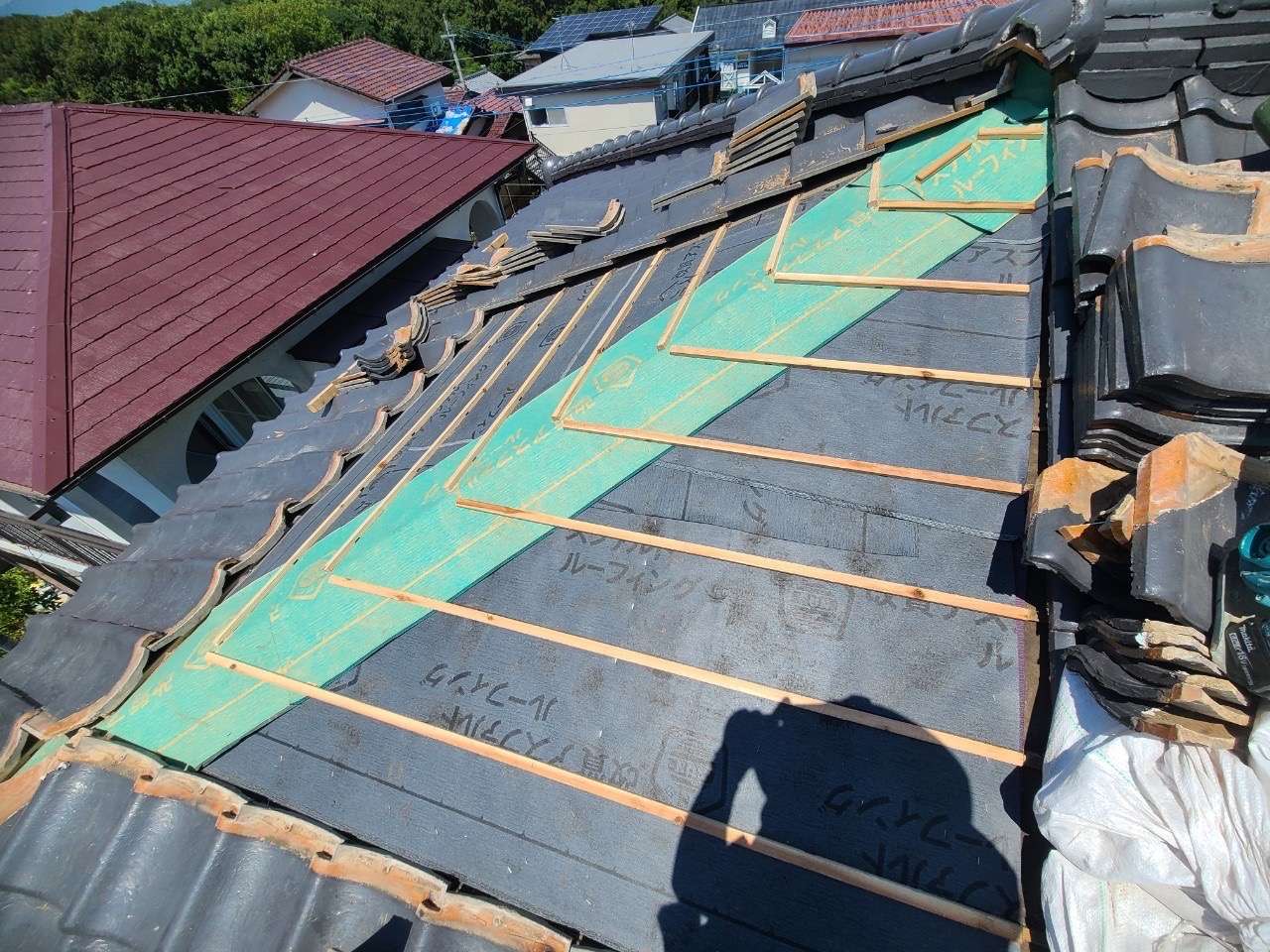 雨漏り復旧工事【福岡県小郡市】